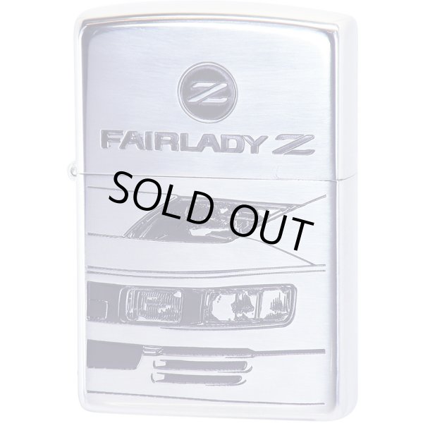 Photo1: Zippo NISSAN FAIRLADY Z Z32 Both Sides Etching Oxidized Silver Plating Japan Limited Oil Lighter (1)