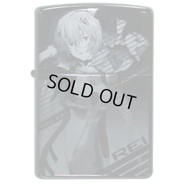 Photo1: Zippo Evangelion Eva Ayanami Rei 新劇場版:破 Black Nickel Japan Limited Oil Lighter (1)