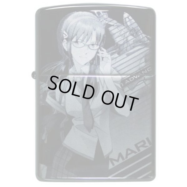 Photo1: Zippo Evangelion Eva Makinami Mari Illustrious 新劇場版:破 Black Nickel Japan Limited Oil Lighter (1)