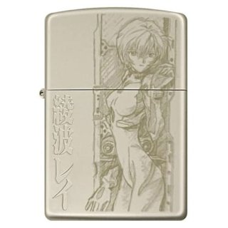 Zippo Evangelion Eva Asuka Langley 貞本義行 Silver Pearl Plating