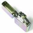 Photo3: Vintage Zippo Native American Skull Rainbow Titanium Coating Laser Marking Japan Limited Oil Lighter (3)