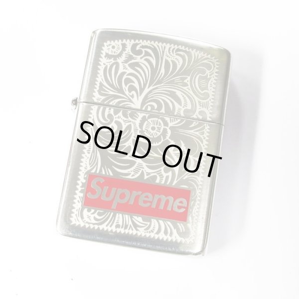 Photo1: Used Sterling Silver Supreme Vintage Zippo 1999 Japan Limited Oil Lighter (1)