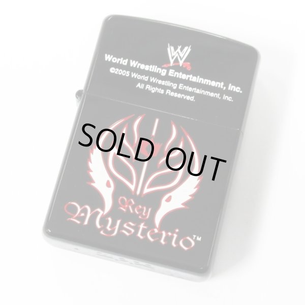 Photo1: WWE Superstars Original Zippo Rey Mysterio Black Japan Limited Oil Lighter (1)