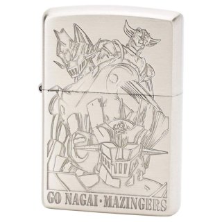 Zippo Great Mazinger Z UFO Robot Grendizer Go Nagai Brass Etching