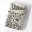 Photo1: Vintage Zippo Thunderbirds Oxidized Nickel Etching Japan Limited Oil Lighter (1)