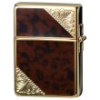 Photo3: Zippo 1935 Replica Venetian Design Both Sides Etching Gold Plating Japan Limited Oil Lighter (3)