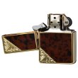 Photo2: Zippo 1935 Replica Venetian Design Both Sides Etching Gold Plating Japan Limited Oil Lighter (2)