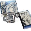 Photo6: Zippo Shin Evangelion Eva Ayanami Rei Long Hair Blue Titanium Coating Japan Limited Oil Lighter (6)