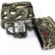 Photo3: Zippo Sky Dragon Tenryu Full Metal Jacket Heavy Weight Antique Brass Gold Japan Limited Oil Lighter (3)