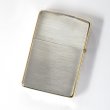 Photo2: Outlet Vintage Zippo Logo Etching Silver Gold 1989 Oil Lighter (2)