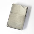 Photo2: Outlet Vintage Zippo Flat Top American Eagle Etching Silver 1989 Japan Limited Oil Lighter (2)