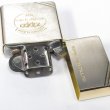 Photo3: Outlet Vintage Zippo Flat Top Logo Etching Silver Gold 1990 Japan Limited Oil Lighter (3)