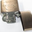 Photo3: Vintage Zippo Logo Italic Bottom Etching 1989 Japan Limited Oil Lighter (3)