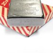 Photo4: Outlet Vintage Zippo Flat Top American Eagle Etching Silver 1989 Japan Limited Oil Lighter (4)