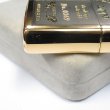 Photo3: Outlet Vintage Zippo Logo Etching Silver Gold 1992 Oil Lighter (3)