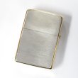 Photo2: Outlet Vintage Zippo Gaurantee Italic Bottom Silver Gold 1990 Japan Limited Oil Lighter (2)