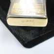 Photo4: Vintage Zippo 60th Anniversary Logo Italic Bottom Silver Gold 1991 Japan Limited Oil Lighter 0521/1000 (4)