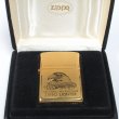 Photo5: Vintage Zippo American Eagle Gold Tank 1932/1989 Double Year Bottom Japan Limited Oil Lighter (5)