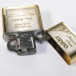 Photo4: Outlet Vintage Zippo Logo Etching Silver Gold 1992 Oil Lighter (4)