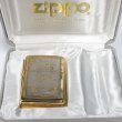 Photo6: Outlet Vintage Zippo Logo Etching Silver Gold 1992 Oil Lighter (6)