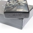 Photo4: Zippo BLACK LAGOON Balalaika Bai Ji-Shin Chang Matte Black Silver Etching Japanese Anime Japan Oil Lighter (4)