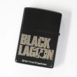 Photo2: Zippo BLACK LAGOON Balalaika Bai Ji-Shin Chang Matte Black Silver Etching Japanese Anime Japan Oil Lighter (2)