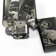 Photo3: Zippo BLACK LAGOON Balalaika Bai Ji-Shin Chang Matte Black Silver Etching Japanese Anime Japan Oil Lighter (3)