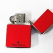 Photo6: Used Zippo Vivienne Westwood Enamel Red ORB Metal Japan Limited Oil Lighter (6)