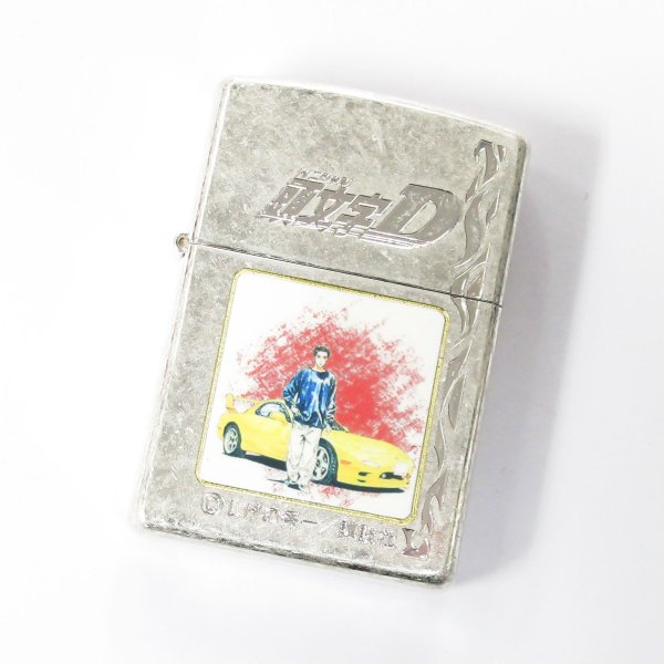 Photo1: Vintage Zippo Initial D Keisuke Takahashi RX-7FD3S RX7 Japan Limited Oil Lighter (1)