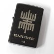 Photo1: Zippo EMPiRE Japanese Idol Group Matte Black Silver Plating Japan Limited Oil Lighter With Cheki Photo (1)