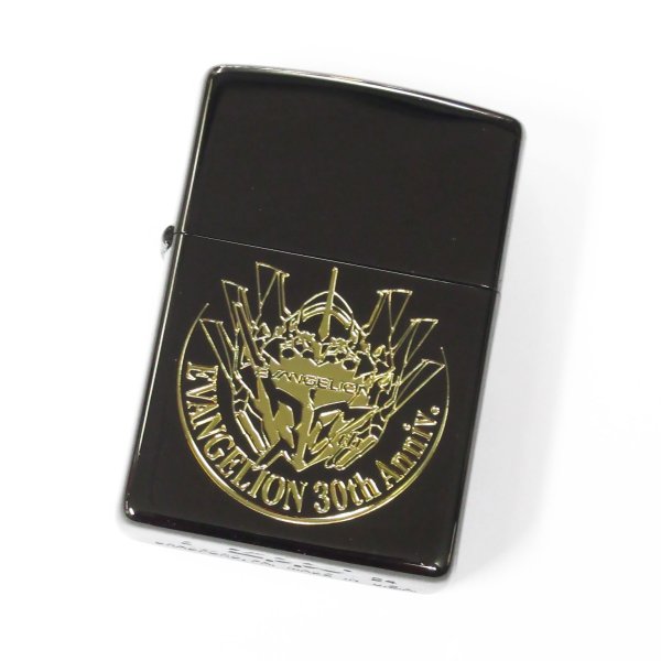 Photo1: Zippo Evangelion Eva 30th Anniversary Black Gold Japan Limited Japanese Anime Oil Lighter (1)