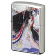 Photo1: Zippo Aoi no Ue The Tale of Genji Madoshi Amano Yoshitaka Both Sides Etching Japan Limited Oil Lighter (1)