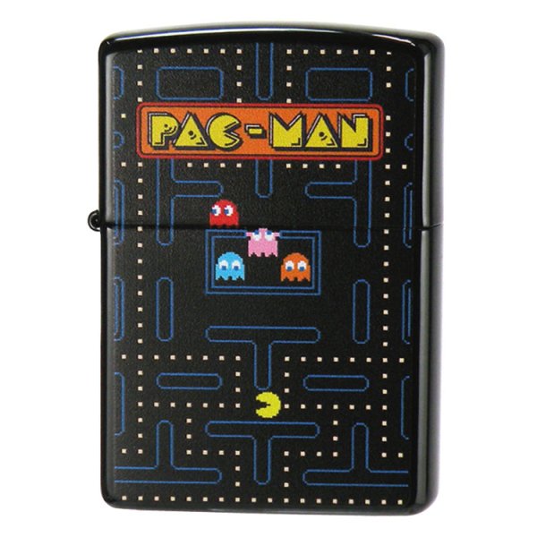 Photo1: Zippo Pac-Man Nintendo Entertainment System NES Japanese Game Soft Japan Limited Oil Lighter (1)