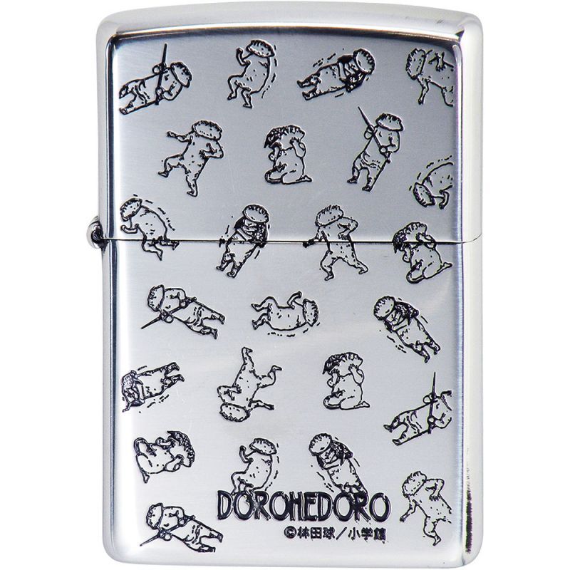 Zippo Dorohedoro Q Hayashida Gyoza Man Japanese Anime Oxidized Silver  Etching Japan Limited Oil Lighter