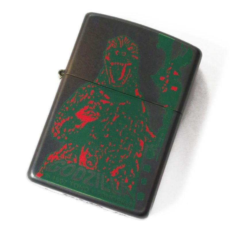 Vintage Zippo Godzilla King of Monster Old Movies Design Japan