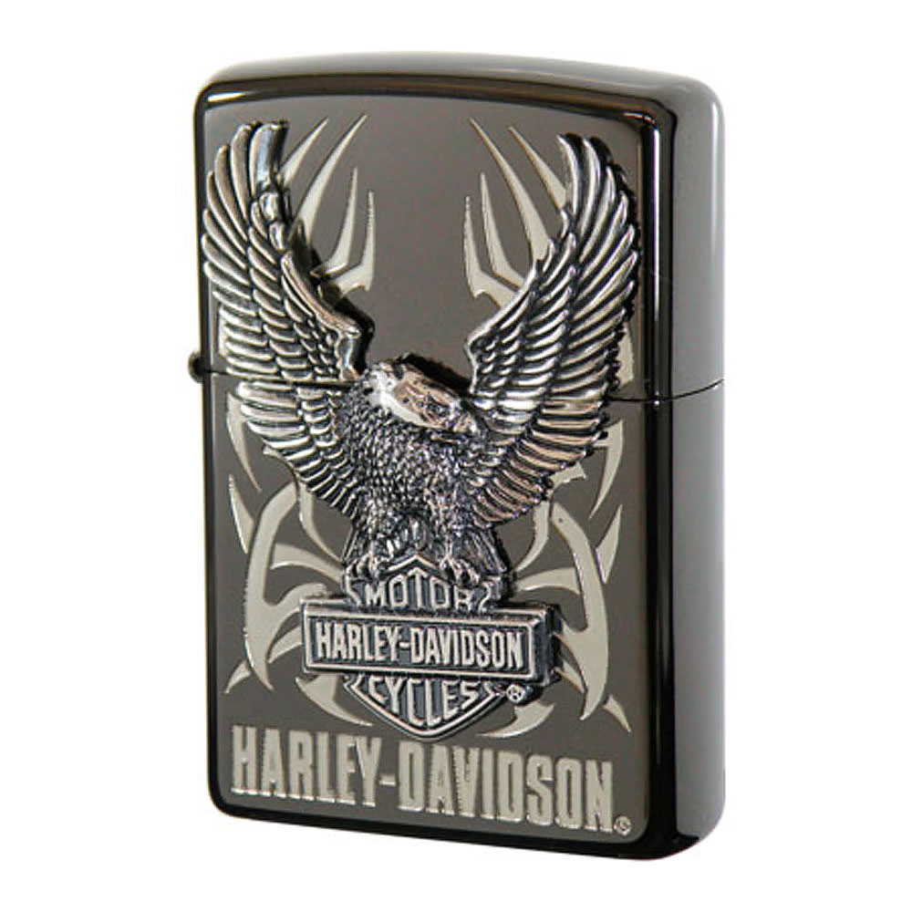 Zippo Harley Davidson Japan Limited Big Eagle Metal Black Ion