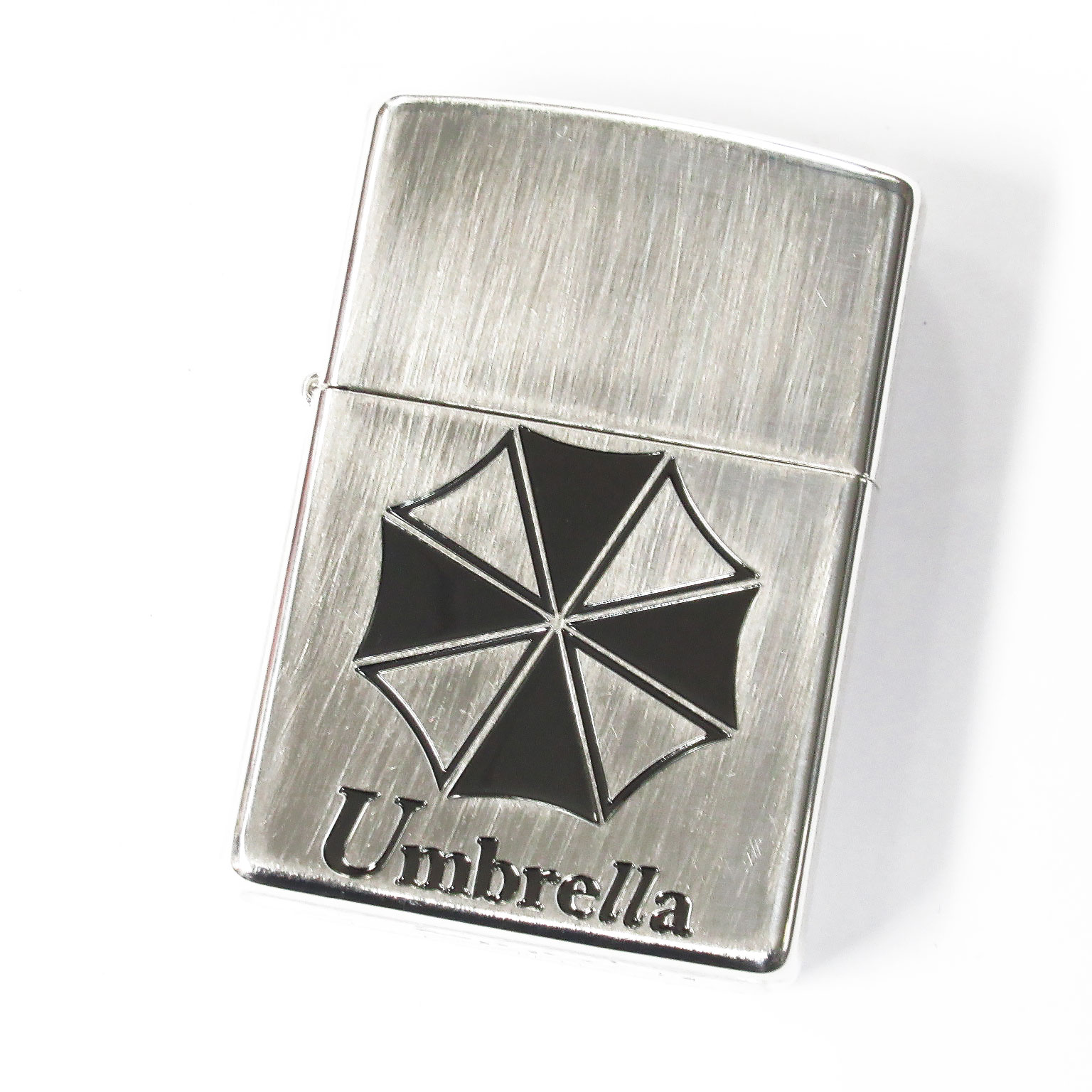 Zippo BIOHAZARD Umbrella 3-sides Etching Used Finish Vintage Feeling Japan Japan Limited Oil Lighter