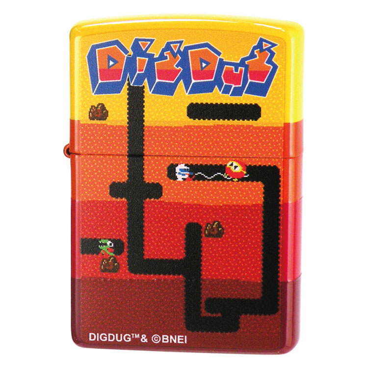 Zippo Digdug Nintendo Entertainment System NES Japanese Game Soft Japan Limited Oil Lighter