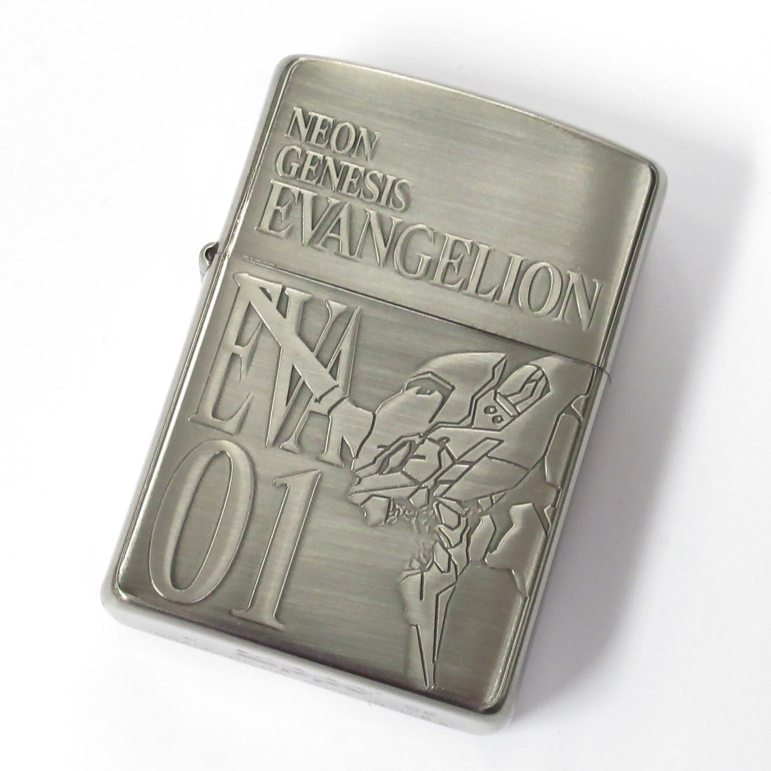 Outlet Zippo Evangelion Test Type Eva 01 Antique Feeling Etching Japan Limited Oil Lighter